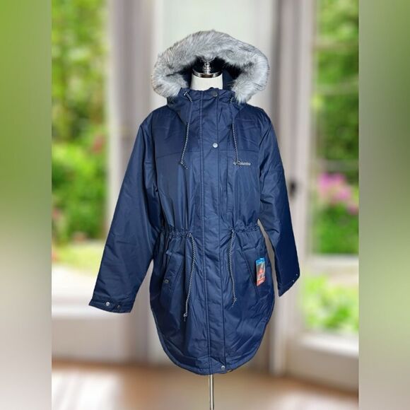 COLUMBIA Winter Snow Insulated Suttle Mountain Mid Jacket Coat Parka Size XXL - Picture 5 of 15
